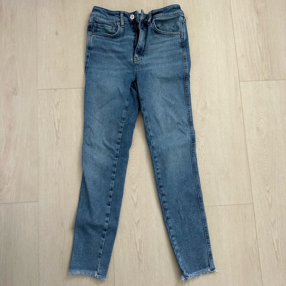 Free People Light Blue Skinny Jeans
